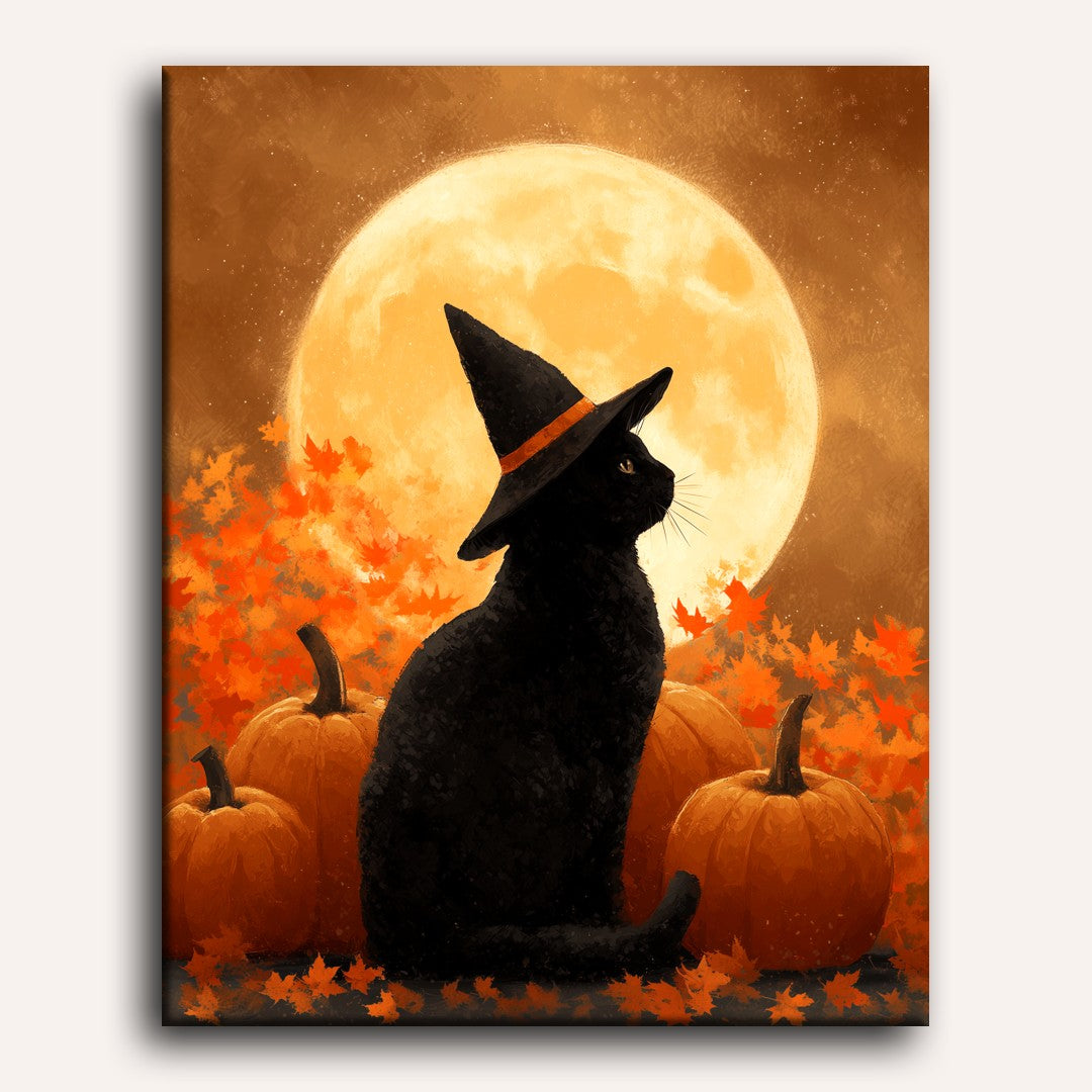 Night Watcher under the Full Moon - Detail 2