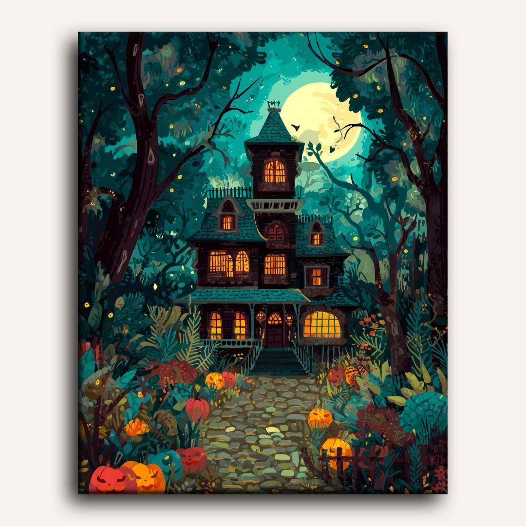 Spooky Night in the Haunted House - Detail 2