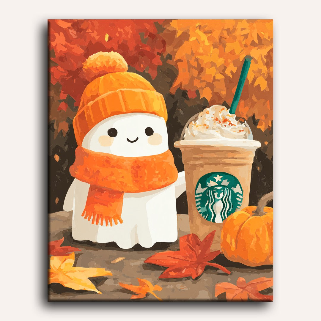 Pumpkin Spice Ghostly Delight - Detail 2