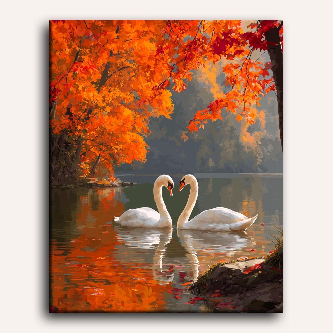 Autumn's Gentle Embrace - Detail 2