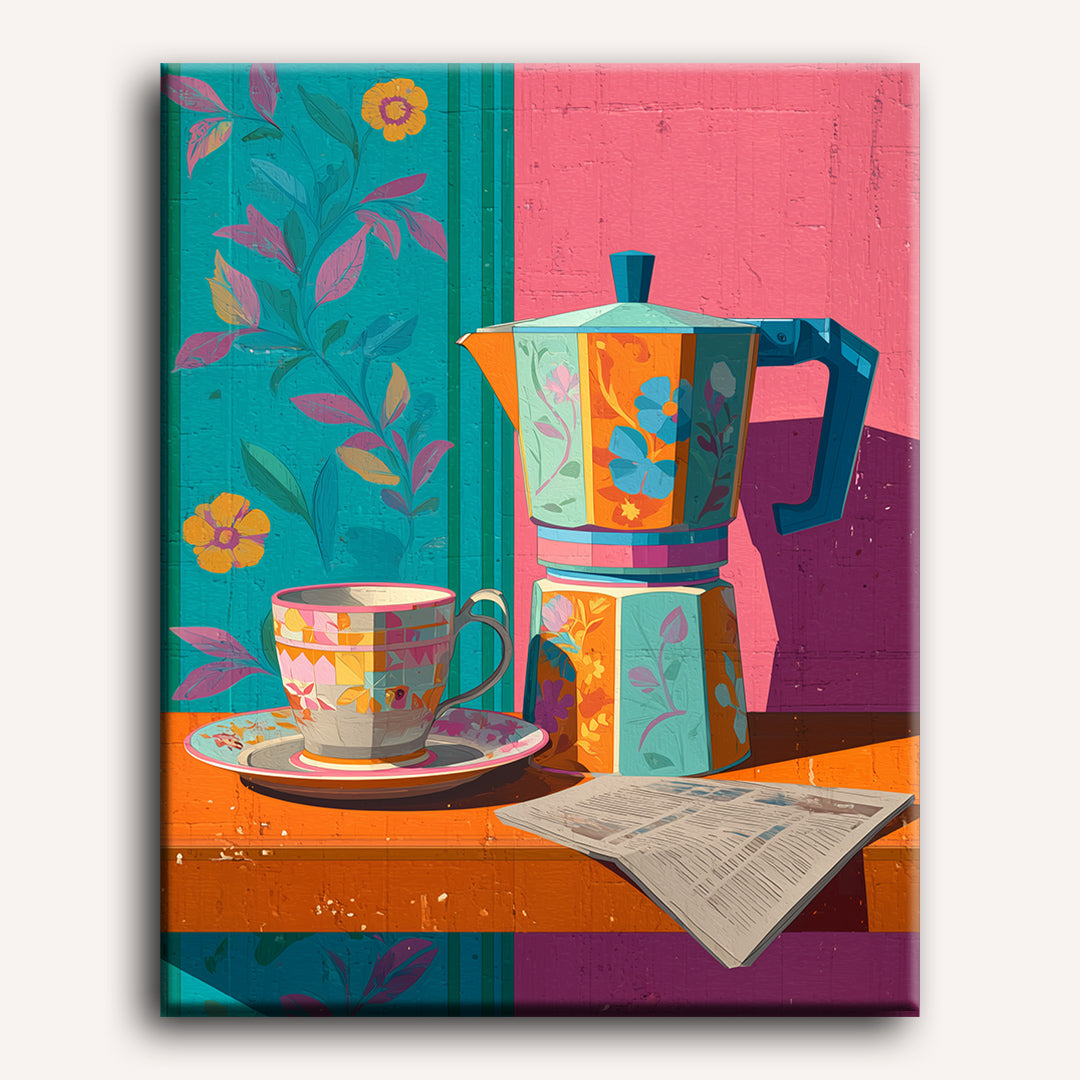 Colorful Café Bliss - Detail 2