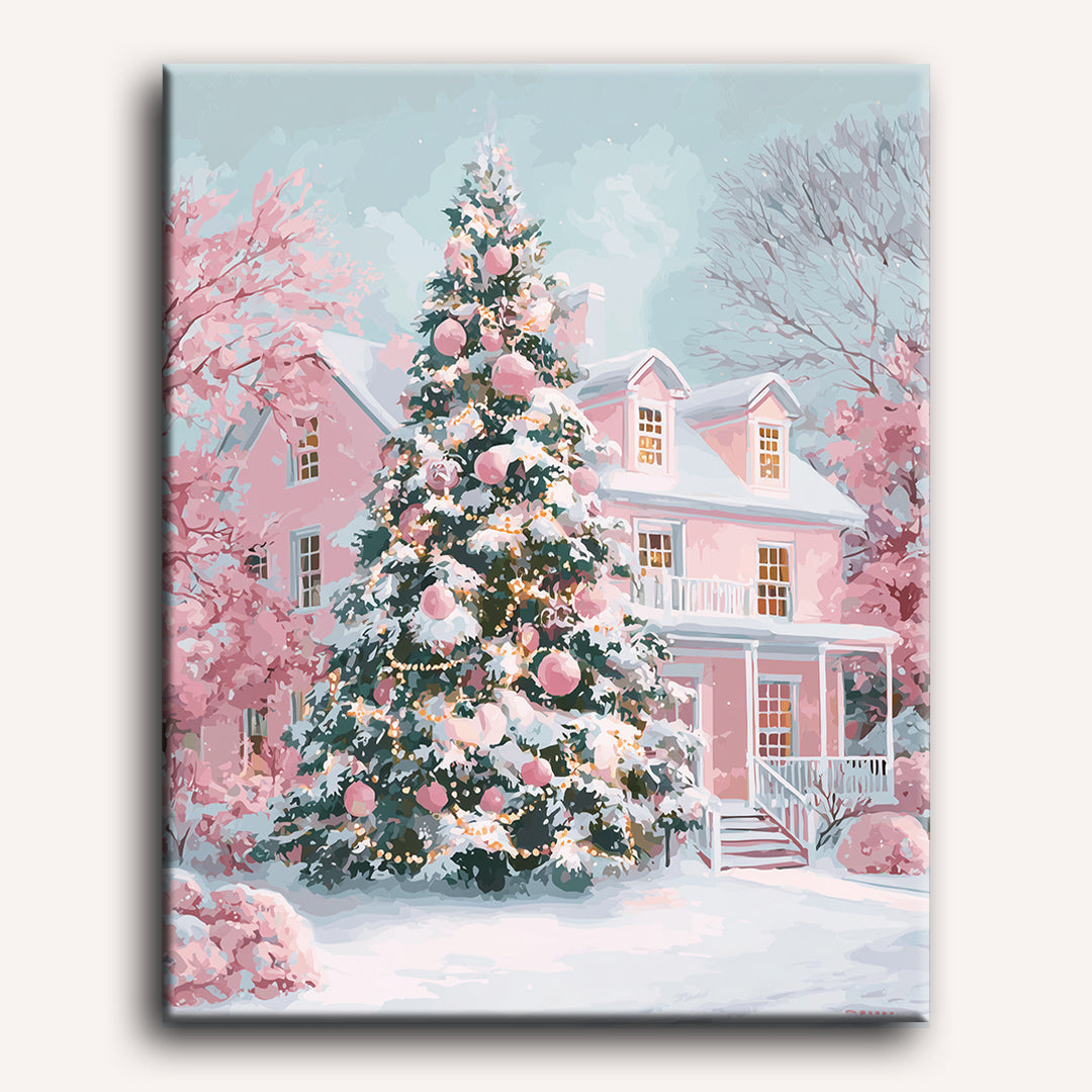 Pink Christmas Charm - Detail 2
