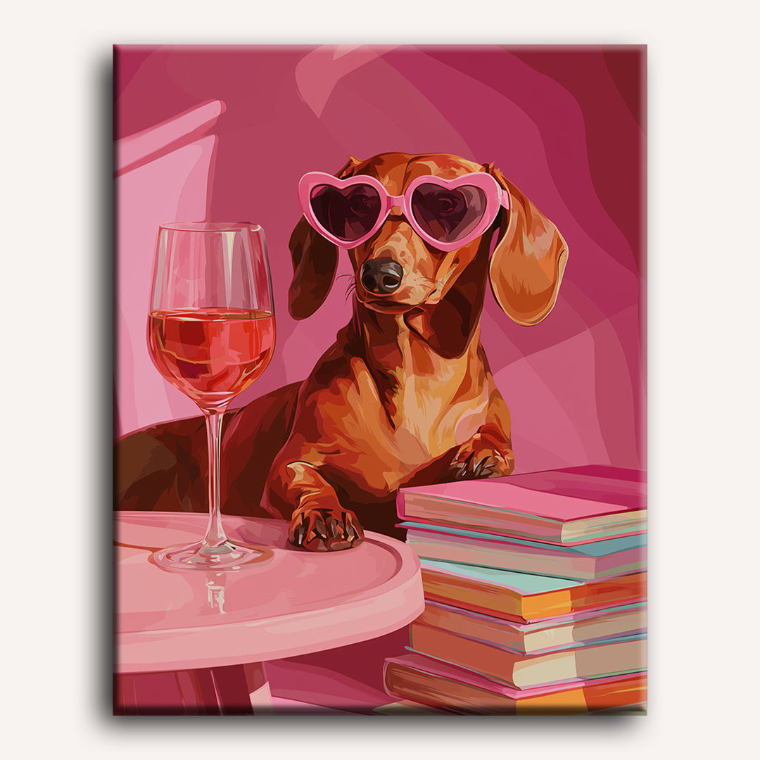 Pink Doxie Dream - Detail 2