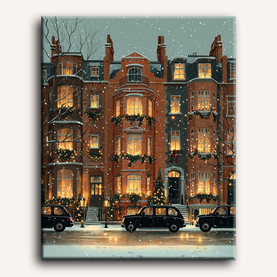 London Streets at Dusk - Detail 2