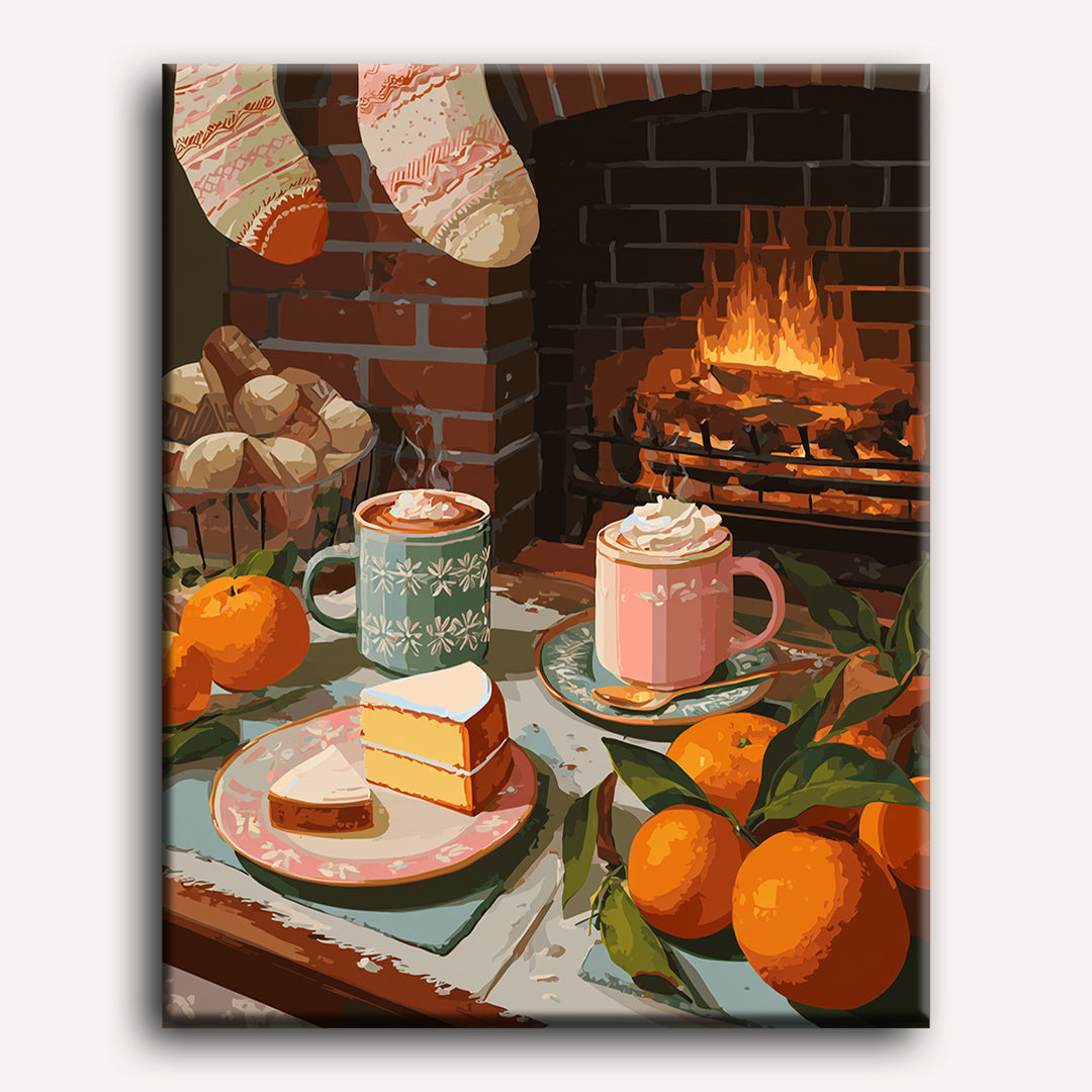 Warm Tangerine Comforts - Detail 2