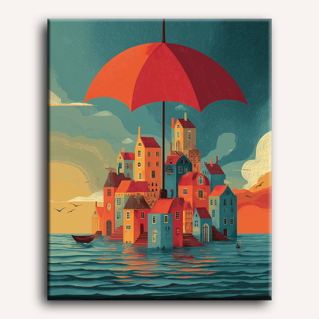 Whimsy Under the Umbrella - Detail 2