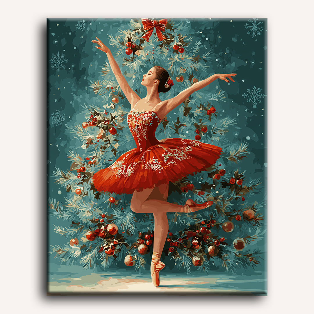 Elegant Holiday Ballerina - Detail 2