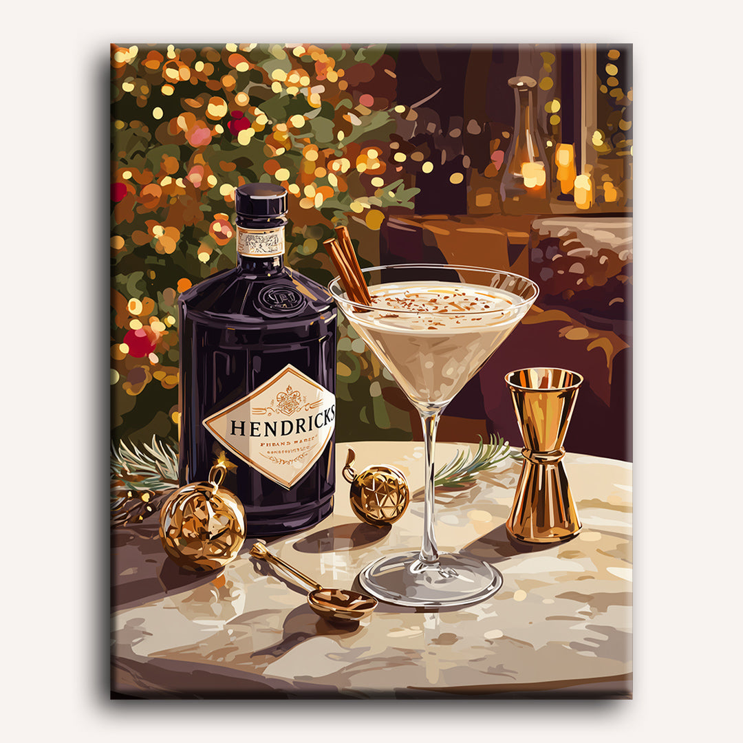Holiday Sip: Elegant Drink by Number - Detail 2