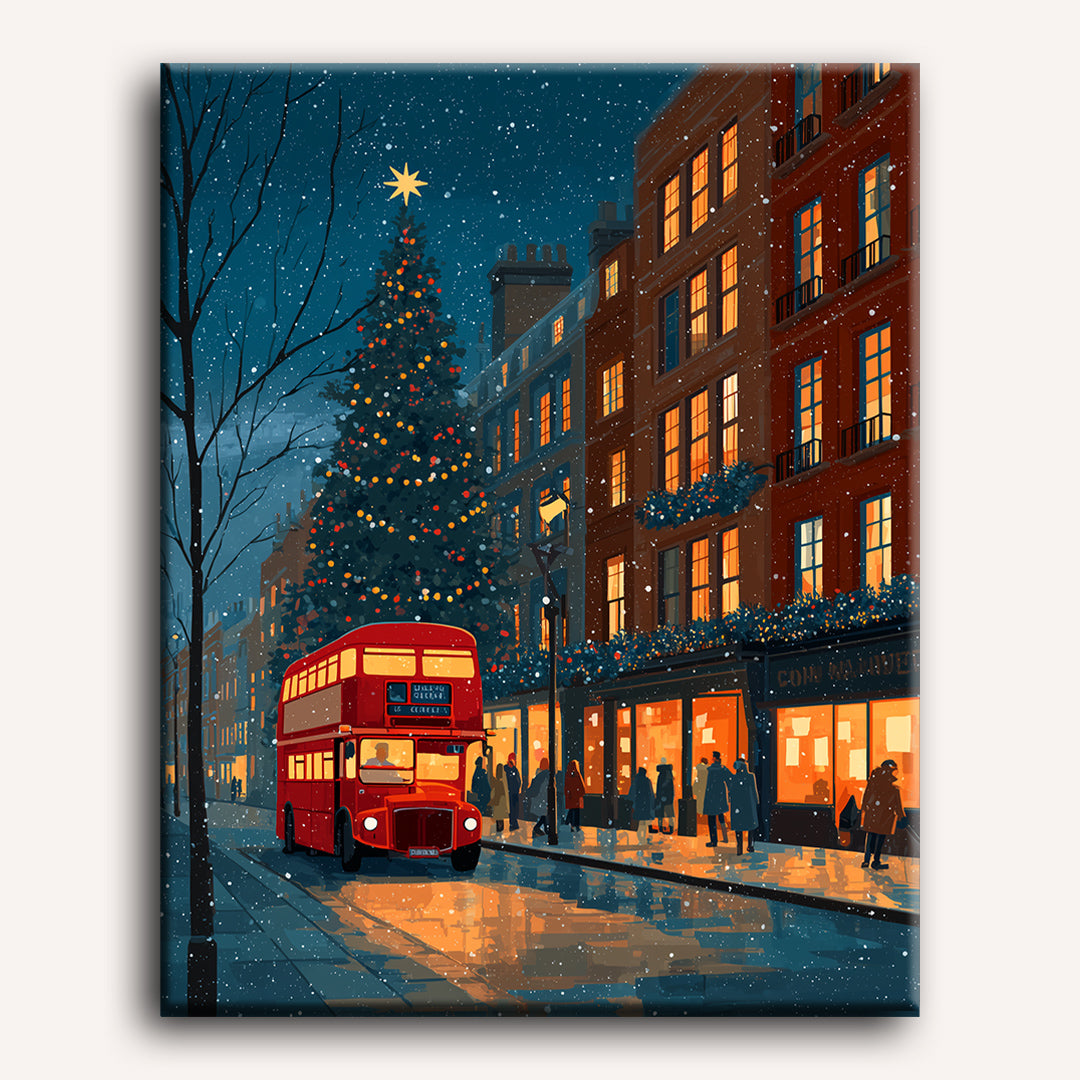 London Christmas Dream Scene - Detail 2