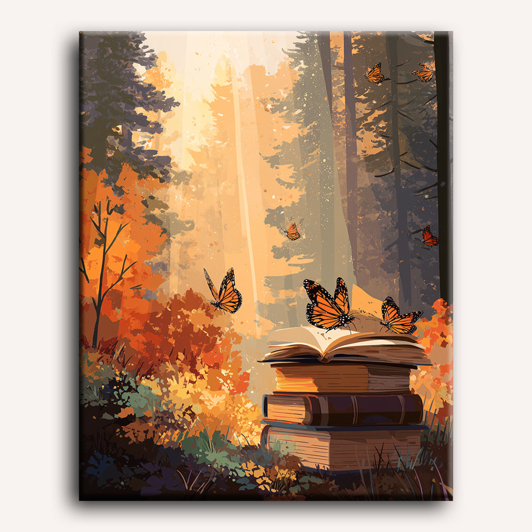 Autumn Dreams & Falling Leaves - Detail 2