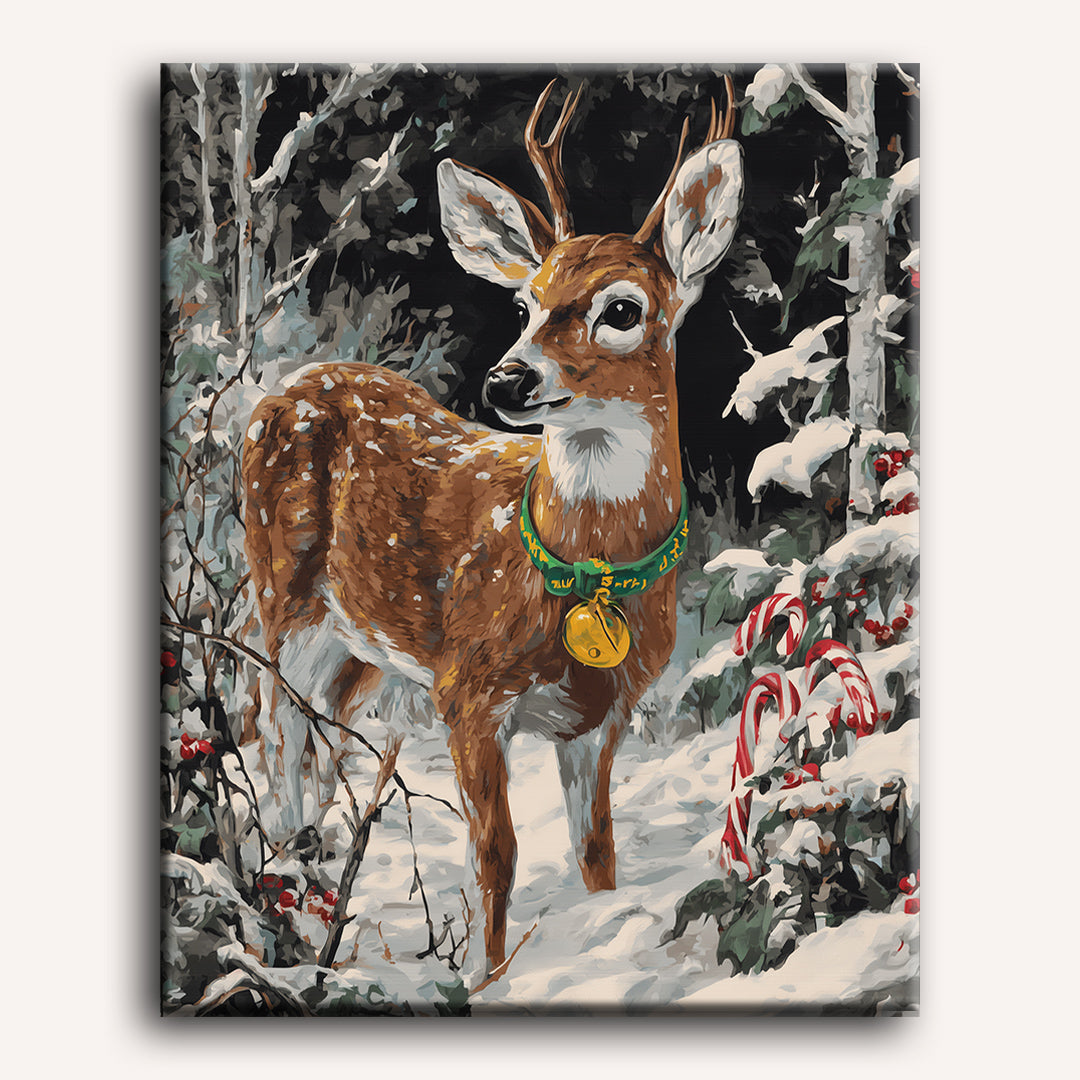 Rudolph in Winter Glow - Detail 2